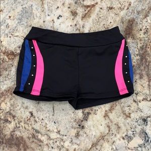 Girls gymnastics shorts